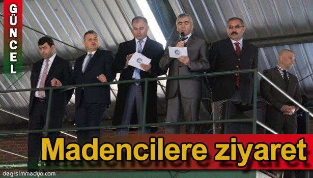 GMİS YÖNETİMİ KOZLU'DA MADENCİYİ ZİYARET ETTİ