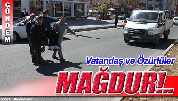 'KALDIRILAN KAVŞAK VE YAYA GEÇİDİ YENİDEN DÜZENLENSİN'