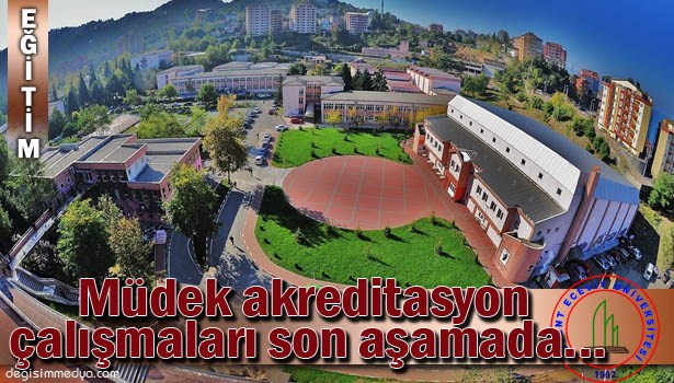 BEÜ'DE ÇEVRE VE GEOMATİK MÜHENDİSLİĞİ BÖLÜMLERİ, MÜDEK AKREDİTASYON ÇALIŞMALARINDA SON AŞAMAYA GELDİ