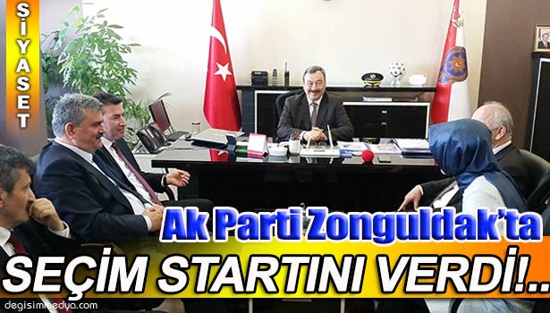 AK PARTİ SEÇİM STARTINI VERDİ