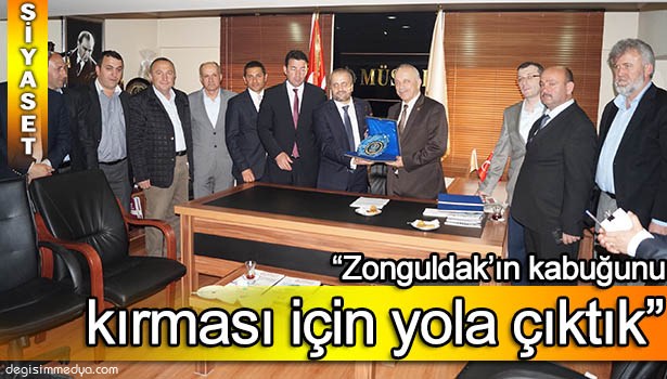 AK PARTİ'DEN MÜSİAD'A ZİYARET