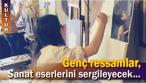 30 ÖĞRENCİ ÇALIŞMALARINI SERGİLEYECEK...