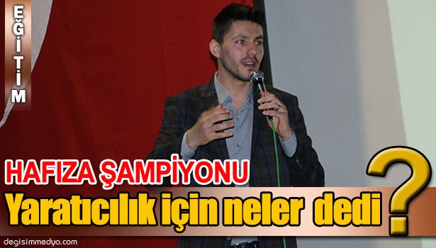 KARAHAN : "YARATICILIK YAŞLA BİRLİKTE GERİLER"