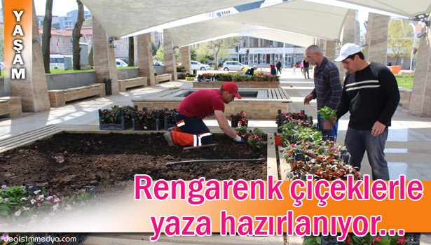 AKÇAKOCA FEDAİ KARABIYIK PARKI ÇİÇEKLENİYOR...