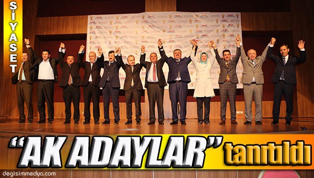 AK PARTİ ADAYLARINI EREĞLİ'DE TANITTI