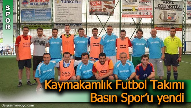 ALAPLI KAYMAKAMLIĞI FUTBOL TURNUVASI DÜZENLEDİ...