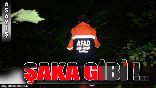 ÖNCE 'KAYBOLDUM' DEDİ; ARDINDAN 'MERAK ETMEYİN SAHİLDE GEZİYORUM' MESAJI ATTI!