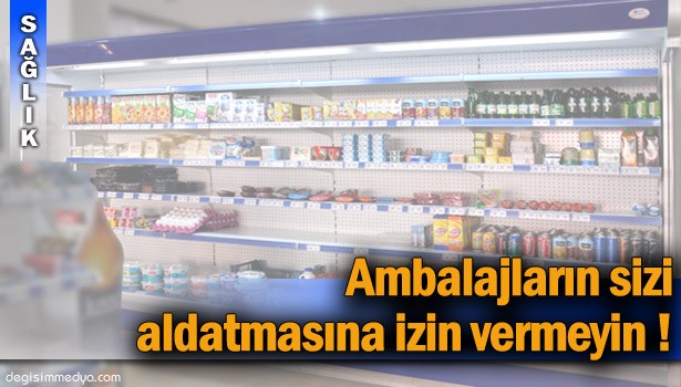 AMBALAJLAR RAFLARDAKİ DİLSİZ SATIŞ ELEMANLARI !..