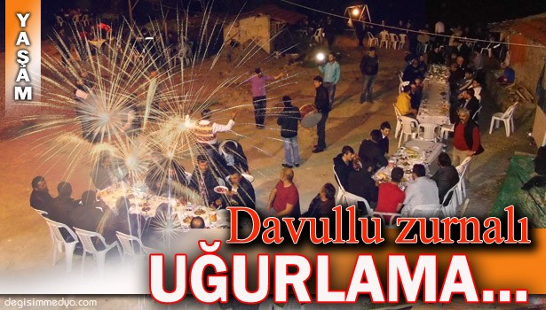 ASKER UĞURLAMASI RENKLİ GÖRÜNTÜLERE SAHNE OLDU...