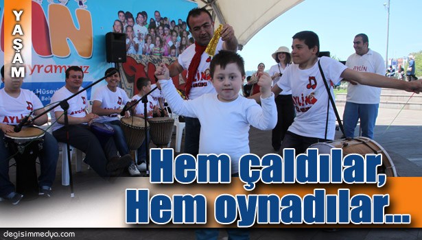 ÖZEL ÇOCUKLAR HEM ÇALDI HEM OYNADI HEM RESİM YAPTI