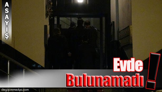 TUTUKLAMA KARARI ÇIKARILAN SAVCI AZİZ TAKÇI, EVDE BULUNAMADI