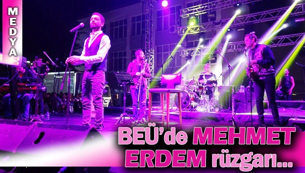 ŞENLİK, MEHMET ERDEM KONSERİYLE TAMAMLANDI