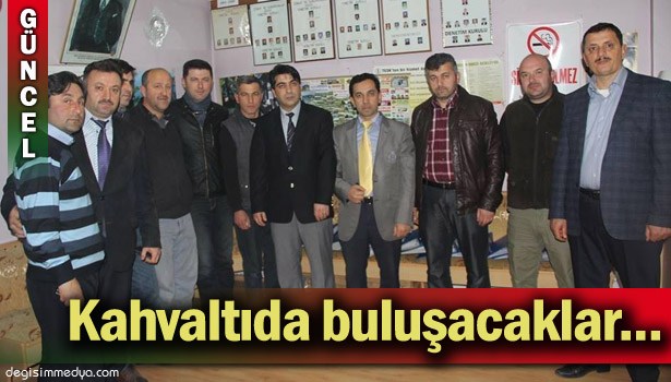 ALAPLILI ESNAFLAR KAHVALTIDA BULUŞACAK...