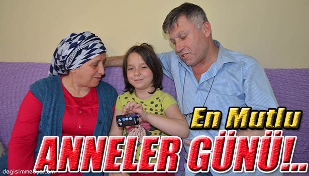 FELÇLİ ANNENİN EN MUTLU ANNELER GÜNÜ