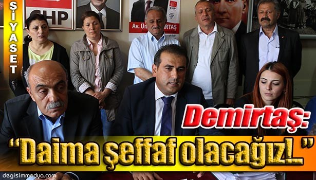 DEMİRTAŞ, ELEŞTİRİLERİ CEVAPLADI