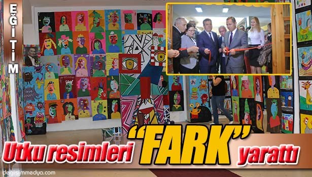 UTKU KOLEJİ RESİM SERGİSİ'NE YOĞUN KATILIM!..