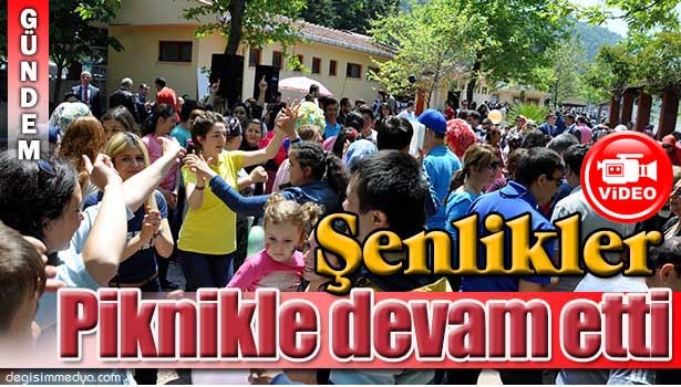 ENGELLİLER PİKNİĞİ RENKLİ GÖRÜNTÜLERE SAHNE OLDU
