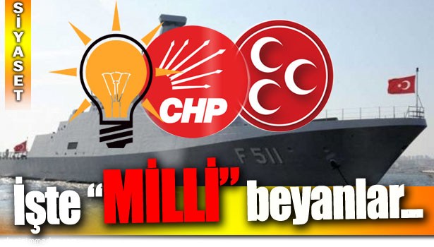 MİLLİ PROJELER SEÇİM BEYANNAMESİNE GİRDİ...