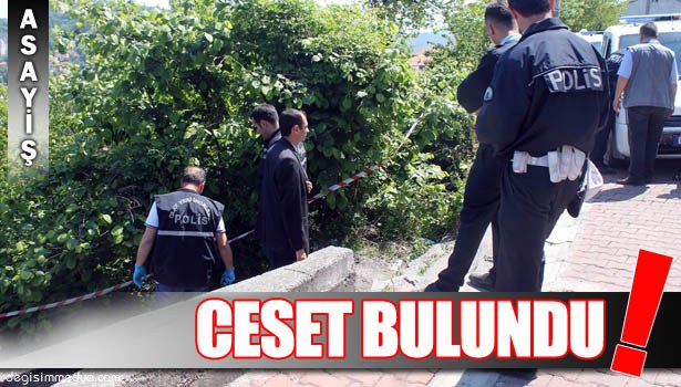 ZONGULDAK'TA ERKEK CESEDİ BULUNDU