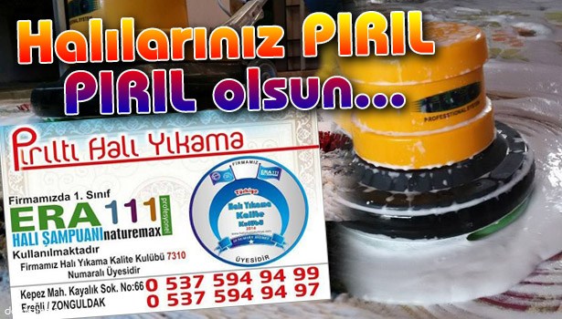 PIRIL PIRIL HALILAR İÇİN PIRILTI HALI YIKAMA...