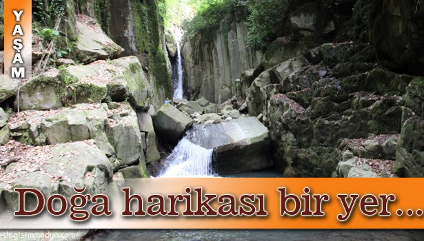 DOĞA HARİKASI KAYALIDERE ŞELALELERİ TURİZME AÇILMAYI BEKLİYOR...