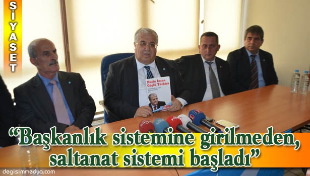 DSP GENEL BAŞKANI MASUM TÜRKER, ZONGULDAK'A GELDİ