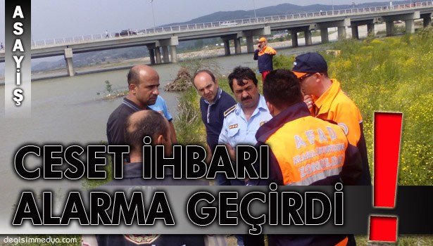 İTFAİYE VE AFAD EKİPLERİ ÇAYDA ARAMA ÇALIŞMASI BAŞLATTI !