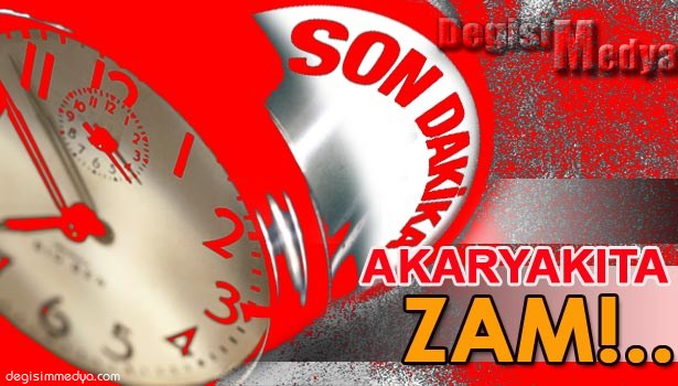 AKARYAKITA ZAM YAPILDI