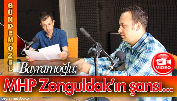 GÜNDEM ÖZEL MHP ADAYI BAYRAMOĞLU'NU AĞIRLADI...