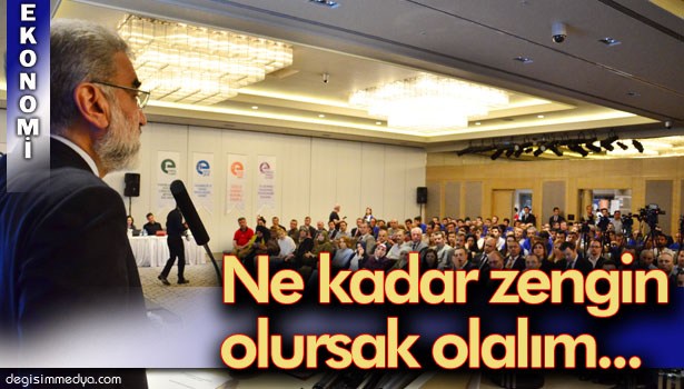 ENERJİ BAKANI YILDIZ, ZONGULDAK'TA SANAYİCİLERLE BİR ARAYA GELDİ