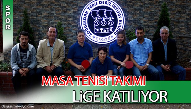TENİS DENİZ SPOR KULÜBÜ MASA TENİSİ TAKIMI LİGE KATILIYOR