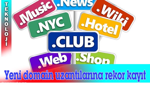 YENİ DOMAIN UZANTILARINA RAĞBET DEVAM EDİYOR