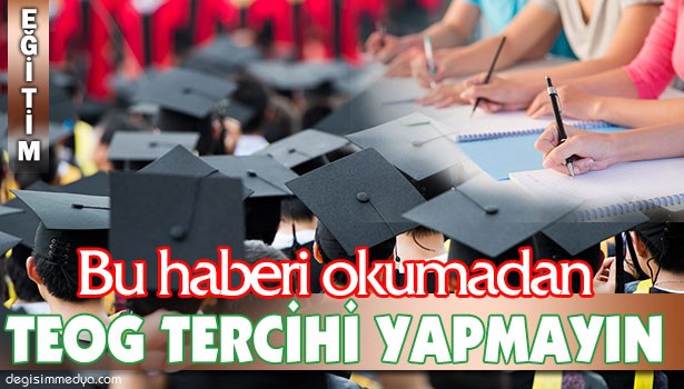 BUNLARA DİKKAT ETMEDEN TEOG TERCİHİ YAPMAYIN