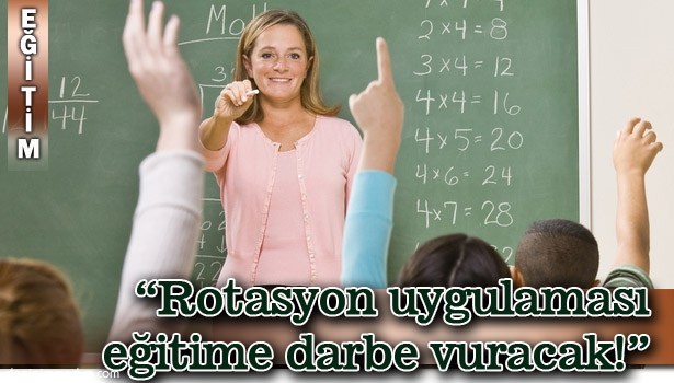 ÖĞRETMENLERE ROTASYON UYGULAMASI