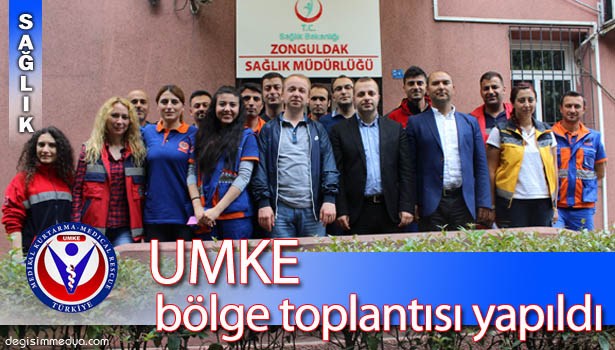 İL SAĞLIK MÜDÜRLÜĞÜ'NDE UMKE BÖLGE TOPLANTISI YAPILDI