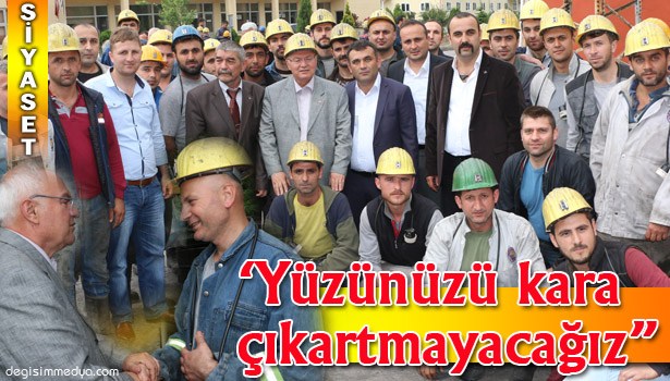 ERKMEN MADENCİ İLE BULUŞTU