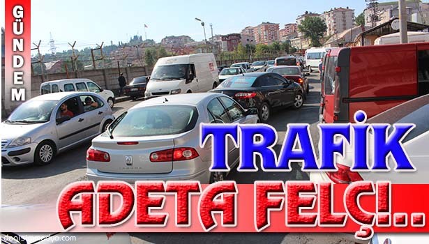 KDZ.EREĞLİ'DE TRAFİK ARAPSAÇI