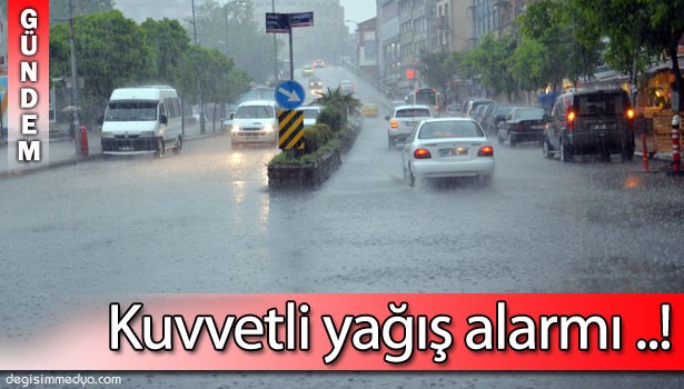 ZONGULDAK GÜNE SAĞANAK YAĞMURLA UYANDI