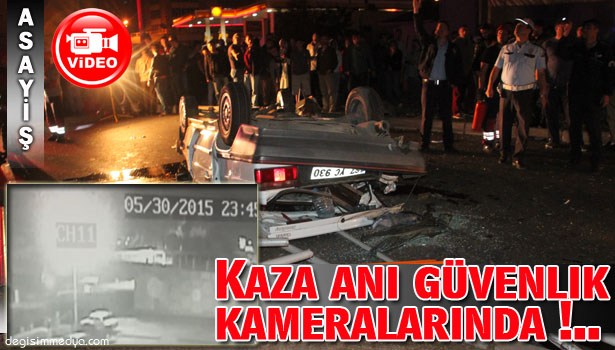 KÖPRÜDEN UÇAN ARACIN GÜVENLİK KAMERA GÖRÜNTÜSÜ ORTAYA ÇIKTI