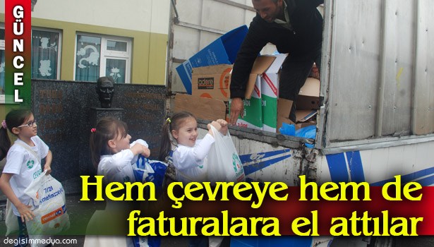 ÇEVRE BİLİNCİ OLUŞTURMAK İÇİN...