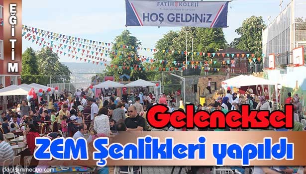 ÖZEL FATİH KOLEJİ'NDE GELENEKSEL ZEM ŞENLİĞİ DÜZENLENDİ