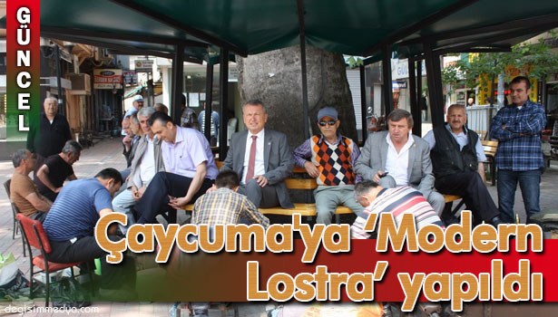 12 KİŞİNİN HİZMET VEREBİLECEĞİ LOSTRA...