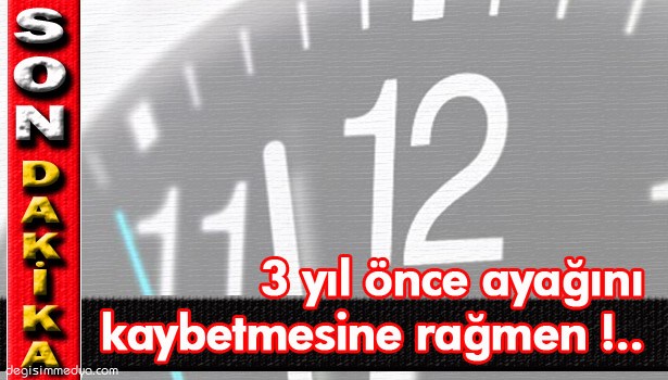 TEK AYAKLA PATPAT KULLANIYOR !..