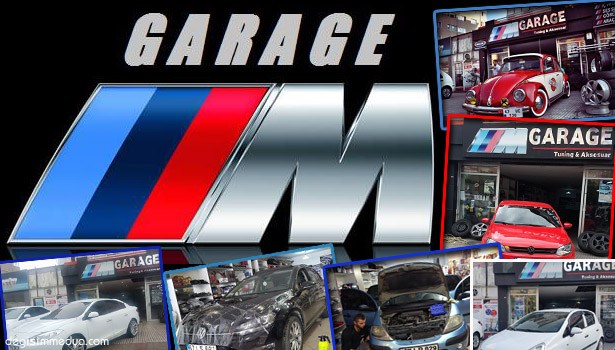 M GARAGE İLE OTOMOBİLİNİZ EMİN ELLERDE...
