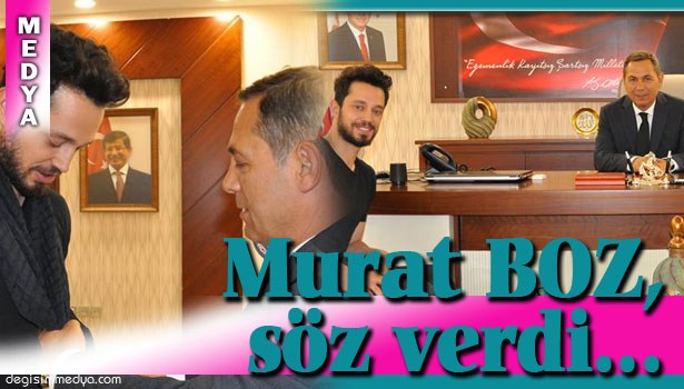 MURAT BOZ, BAŞKAN UYSAL'I ZİYARET ETTİ