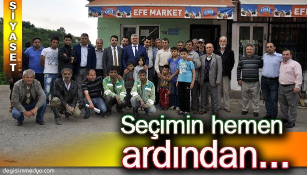 ÇATUROĞLU TEŞEKKÜR TURLARINDA...