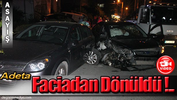 DUR İHTARINA UYMAYAN ALKOLÜ SÜRÜCÜ, ARAÇLARA ZARAR VERDİ