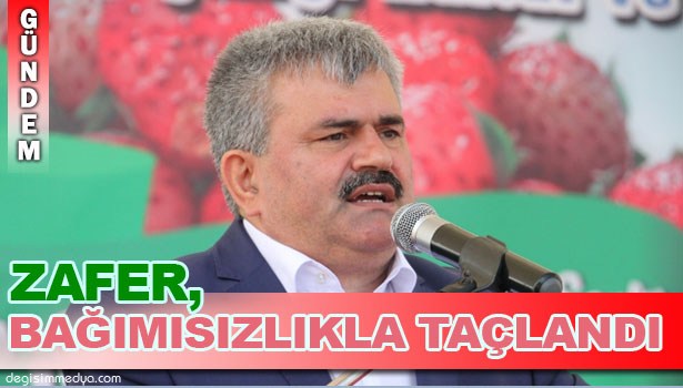 ÇATUROĞLU: "EREĞLİ ZAFERİ BAĞIMSIZLIKLA TAÇLANDIRMIŞTIR "