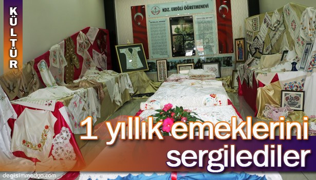 HALK EĞİTİM'İN SERGİSİ GÖZ DOLDURDU...