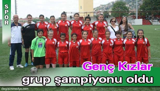 EREĞLİ BELEDİYESPOR GENÇ KIZLAR FUTBOL TAKIMI GRUP ŞAMPİYONU OLDU